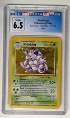 V1430: 1999: Nidoking: 11/102: Unlimited Edition: Base Set: CGC: 6.5: EX/NM+: 4268192052